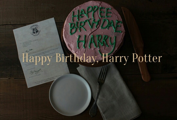 Happy birthday harry potter