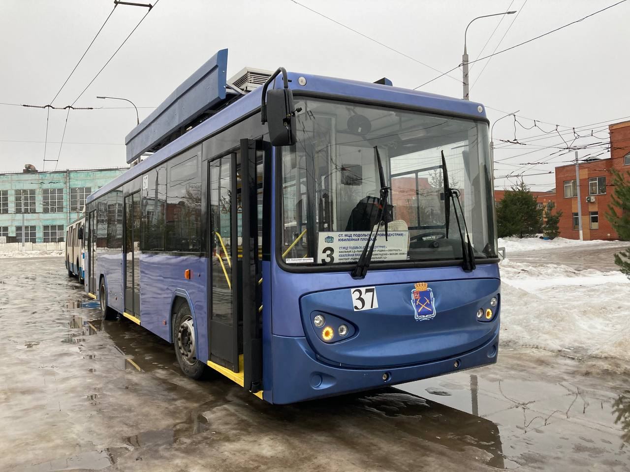 В подмосковном Подольске на линию вышла местная Химера Это картинка